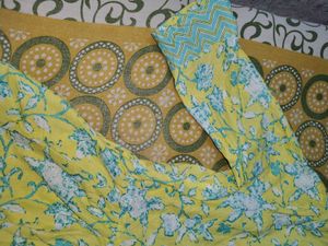 Yellow Floral Print Kurta