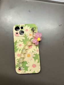 Floral Green Phone Case with holder