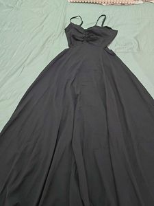 Berrylush Black Cut Out Maxi Dress