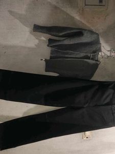 Stylish Outfit Set - Top, Cardigan & Pants