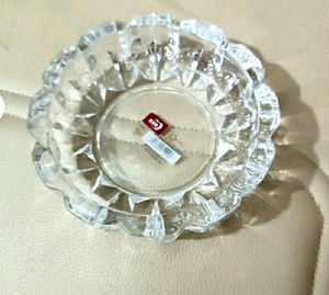 "🔮 Crystal Quality Glass Ash Tray - Multipurpose &amp; Elegant. Perfect for Home, Office, and More. Made in India. 🇮🇳"