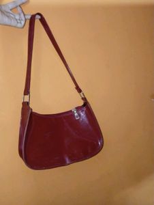 solid shoulder bag SAVANA