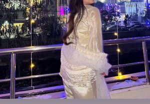 Elegant Cream Silk Kurta Set