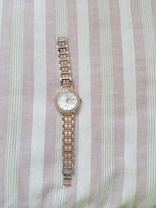 Elegant Rose Gold Ladies Watch