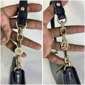Y2K LOUIS QUATORZE Saffiano Baguette Bag