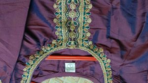 Elegant Purple Silk Kurta Set