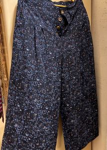 Floral Print Palazzo Pants