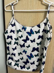 Butterfly Print Camisole Top