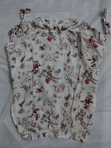 knot off white top