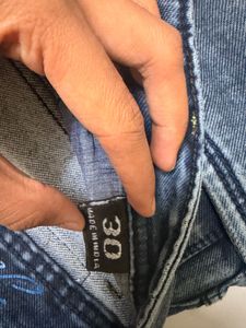Men's Blue Wash Denim Jeans