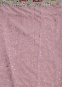 Stunning Pink Embellished Saree