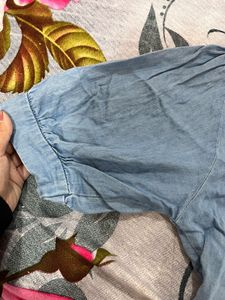 SALE🎀Embroidered Denim Top
