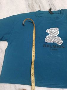 Teddy Bear Cropped T-Shirt