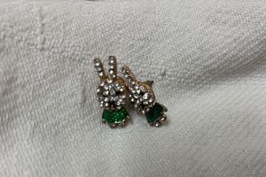 Cute Bunny Rhinestone Earrings