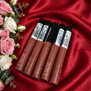 Lakme Matte lipstick original brand sealed pack 5