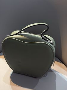 Chic Apple-Shaped Handbag