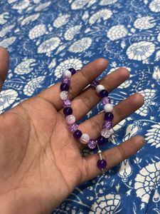 Purple Beaded Bracelet