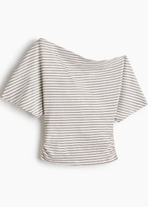 Striped Off-Shoulder Top
