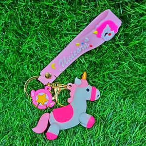 ✅Imported Kawaii Unicorn 3D Couple Keychain🔥