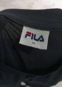 Fila Black T-Shirt Dress