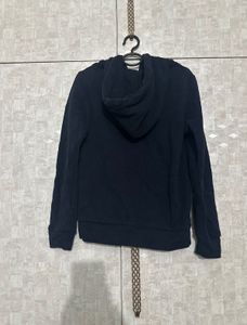 Superdry Navy Hoodie with Red Logo NWT