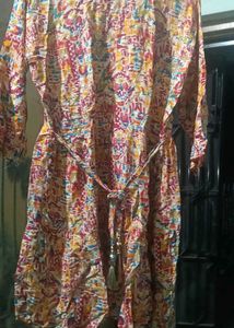 Pretty colourful short kurti
