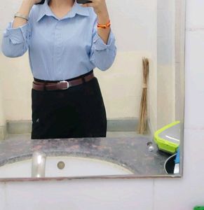Classic Striped Button-Down Shirt