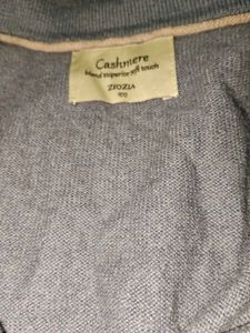 korean japanese vintage Men's Grey Polo Neck