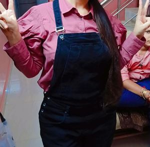 Sale 🛍️ ROADSTER BLACK DUNGAREE