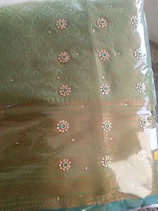 Fix Price Lightweight Embroidery Work Saree