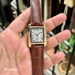 Cartier Tank Watch Rose Gold
