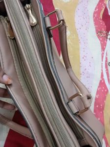 Chic Faux Croc Shoulder Bag