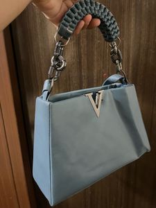 Stylish Blue Handbag