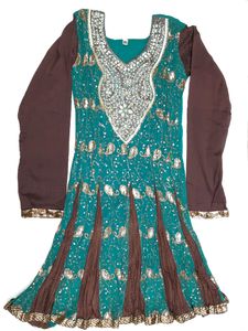 Anarkali Heavy Work Suit Set 🛍