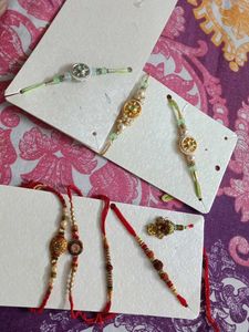 Set of 5 Designer Rakhis