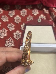 Minakari polki jadau openable kada