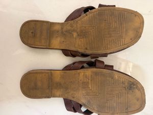 Stylish Brown Flat Sandals