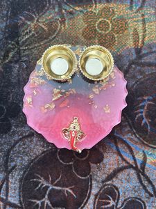 Ganesha Thali Small Pink