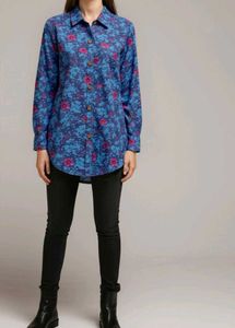 Floral Print Highly Rated Short Button Shirt