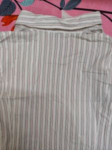 Striped Long Sleeve Button-Up Shirt