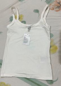Brand new White Tank Top with Tag