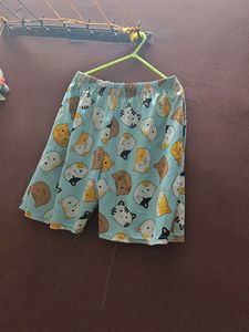 Cat Print night dress
