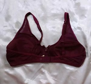 Burgundy Everyday Bra