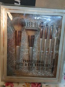 Swiss Beauty Professional Face &amp; Eye 6 Brush Set