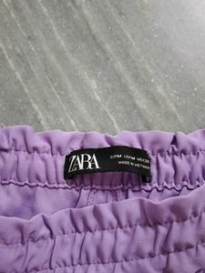Lavender Elastic Waist Pants