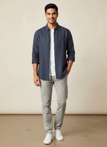 Classic Men's linen Button-Down Shirt