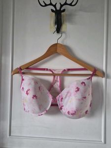 Floral front opening Bra