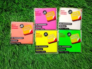 5 Set Transparent Sticky Notes