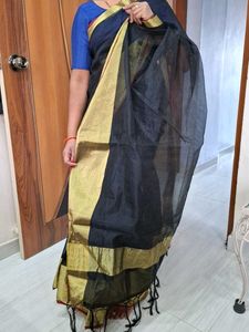 Elegant Black Saree