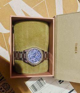 Timex Floral Accented Watch
